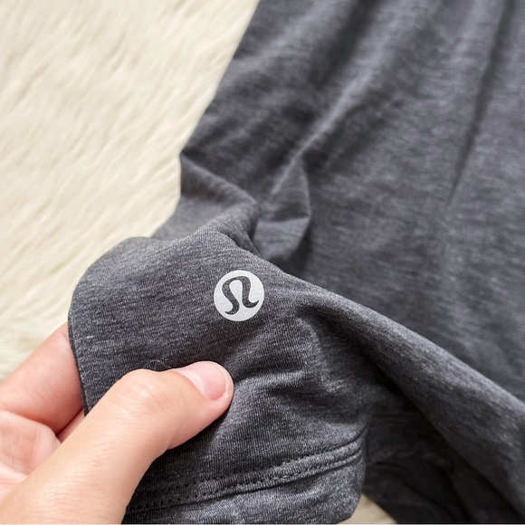 Lululemon Tied To It Tank in Heathered Black - Picture 5 of 6